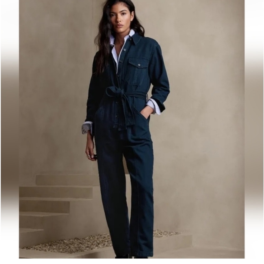 Banana Republic Denim Jumpsuits XS